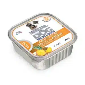 Вологий корм Monge Special Dog Fruit з куркою і ананасами для собак, 150 г