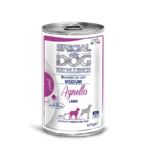 Вологий корм Monge Special Dog Excellence Medium Adult з ягням для собак, 1275 г