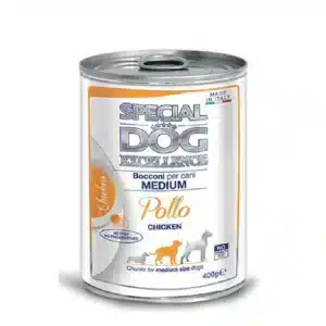 Вологий корм для дорослих собак середніх порід Monge Special Dog Exellence Medium Adult з куркою, 400 г