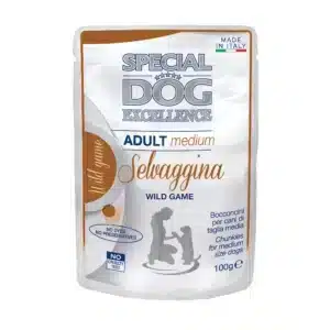 Вологий корм Monge Special Dog Excellence Medium Adult з дичиною для собак