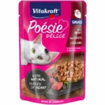 Вологий корм Vitakraft Poésie Délice серця в соусі для котів, 85 г