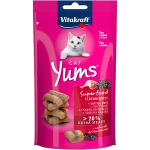 Ласощі Vitakraft Yums з качкою для котів, 40 г