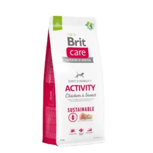 Сухий корм Brit Care Sustainable Activity з куркою і комахами для активних собак