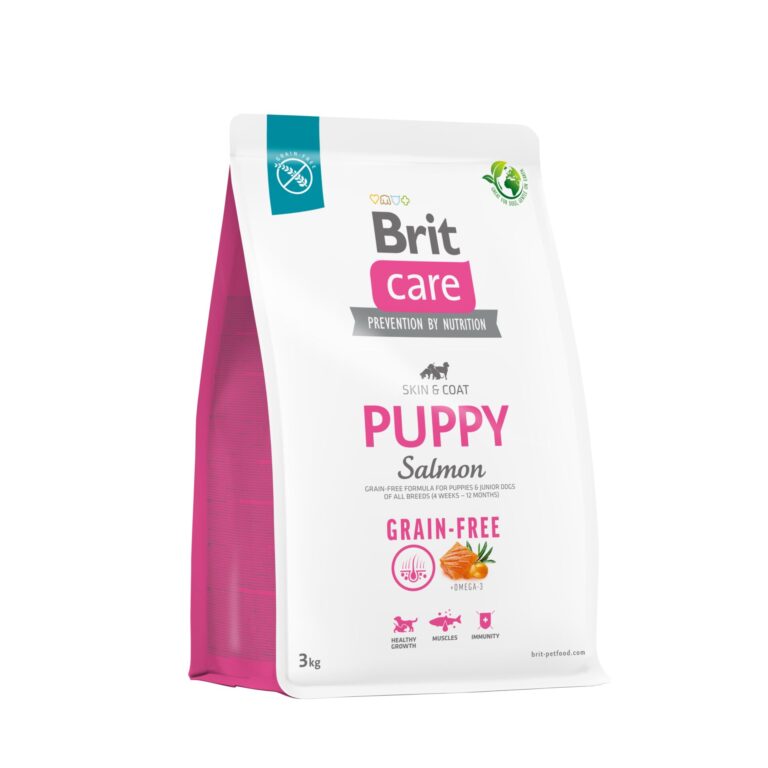 Сухий корм Brit Care Grain-free Puppy з лососем для цуценят
