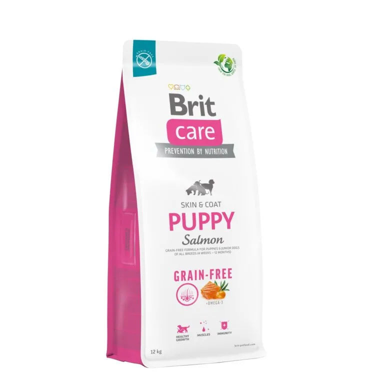 Сухий корм Brit Care Grain-free Puppy з лососем для цуценят
