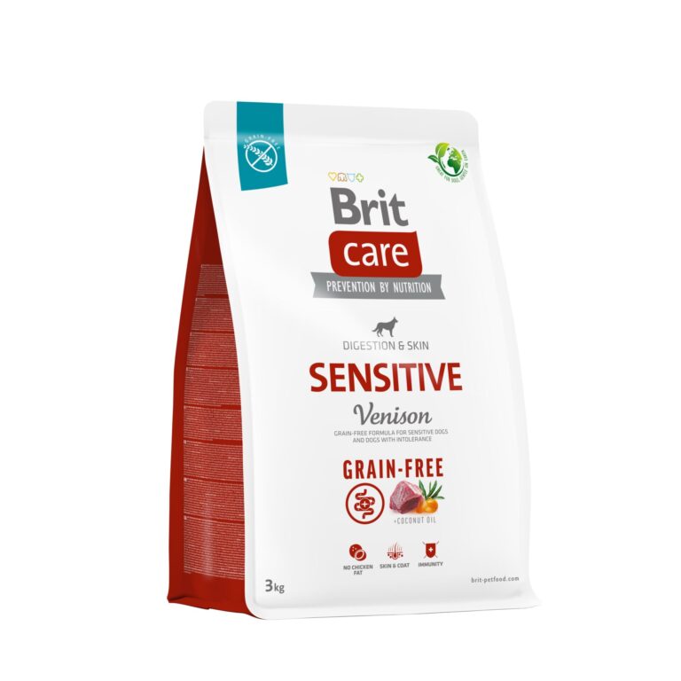 Сухий корм Brit Care Grain-free Sensitive для собак з олениною