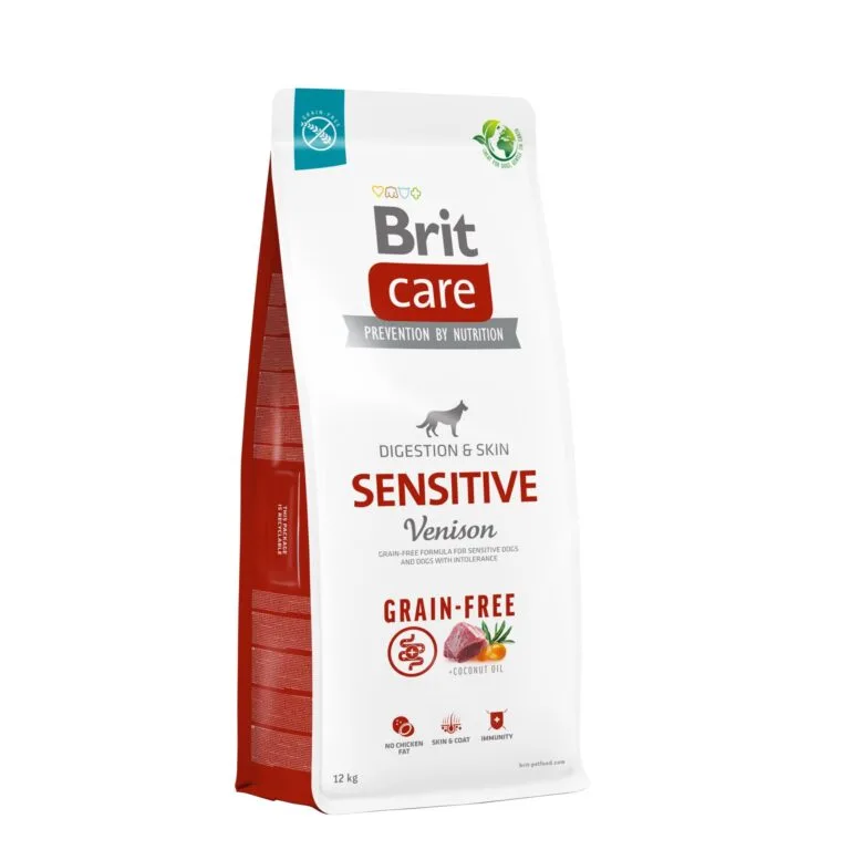 Сухий корм Brit Care Grain-free Sensitive для собак з олениною