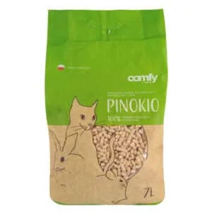 Наповнювач Comfy Pinokio деревний для котів, 7 л
