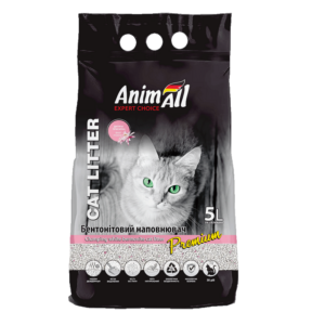 Бентонітовий наповнювач AnimAll Premium Baby Powder з ароматом дитячої пудри