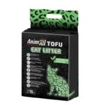 Наповнювач AnimAll Tofu Green Tea соєвий для котів