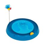 Игрушка для кошек  Catit Circuit Ball Toy with Catnip Massager, 3in1, лабиринт круглый с шариком и массажером пластик, резина