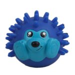 Игрушка для собак Eastland Ежик, винил, голубой, 8*7*7.5  см