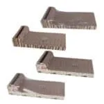 Дряпка Eastland Лежак паперова з котячою м'ятою для котів, 52x21x12 см