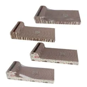 Дряпка Eastland Лежак паперова з котячою м'ятою для котів, 52x21x12 см