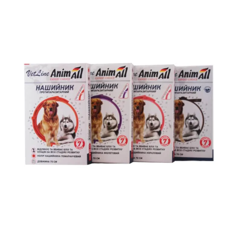 Нашийник AnimAll VetLine протипаразитарний для собак, 70 см