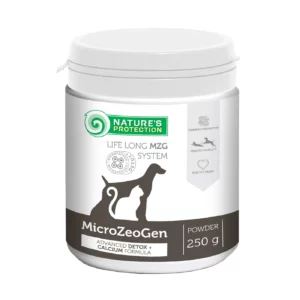Добавка Nature's Protection MicroZeoGen з кальцієм для собак та котів