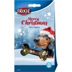 Лакомство Trixie для собак Mini Hearts рождественские с курицей 140г