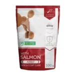 Вологий корм Nature's Protection Skin&Coat Care з лососем для собак, 100 г