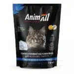 Силікагелевий наповнювач AnimAll Кристали аквамарину, для котів, 7.6 л (3.2 кг)