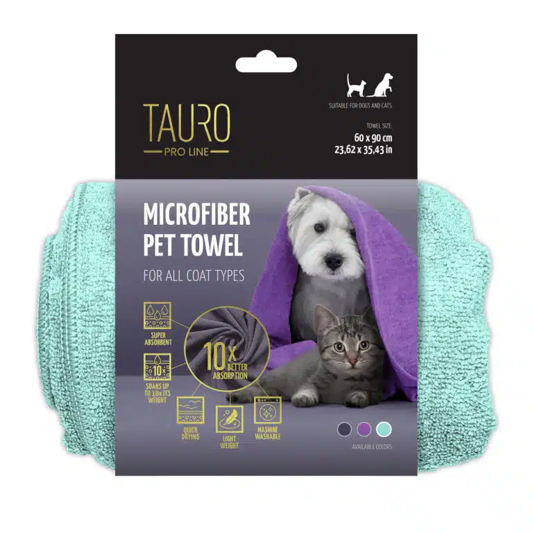 Рушник Tauro Pro Line з мікрофібри для тварин
