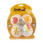 Набір м'ячиків AnimAll Fun Cat EVA для котів, 4 шт