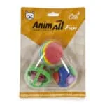 Набір м'ячиків AnimAll Fun Cat асорті для котів, 3 шт
