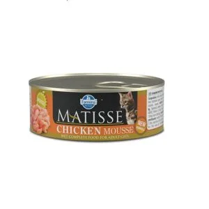 Вологий корм Farmina Matisse Mousse з куркою для котів, 85 г