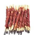 Ласощі для собак Lucky Star м'ясо курки на пресованій кістці, 12,5 см
