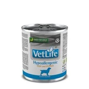 Вологий корм для собак Farmina Vet Life Hypoallergenic Fish & Potato з рибою і картоплею, 300 г