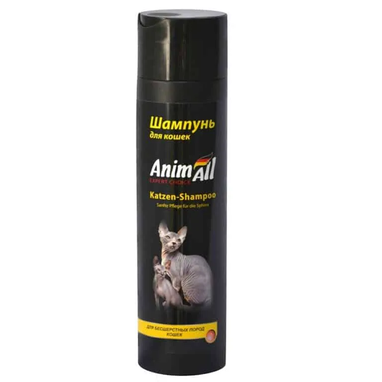 Шампунь AnimAll для котів безшерстих порід, 250 мл