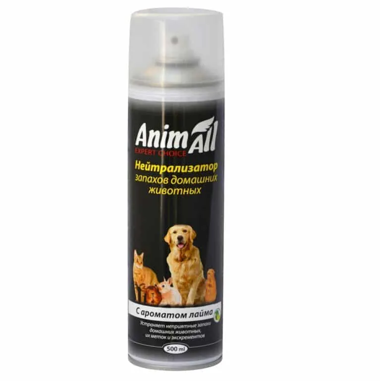 Нейтралізатор запаху AnimAll з ароматом лайму для тварин, 500 мл