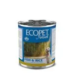 Вологий корм Farmina ECOPET Natural Fish & Rice з оселедцем для собак, 300 г