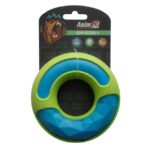Іграшка AnimAll GrizZzly подвійне кільце, блакитно-зелена