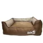 Лежак AnimAll Gama L Gold Brown для котів та собак, 65x51x18 см