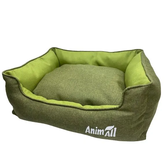 Лежак AnimAll Anna L Salad для котів та собак, 65x51x18 см