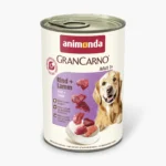Вологий корм Animonda GranCarno Adult Beef + Lamb з яловичиною та ягням для собак