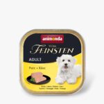 Вологий корм Animonda Vom Feinsten Adult Turkey + Cheese з індичкою та сиром для собак, 150 г