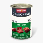 Вологий корм Animonda GranCarno Adult Beef + Game з яловичиною та дичиною для собак