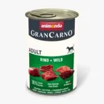 Вологий корм Animonda GranCarno Adult з яловичиною і дичиною для собак
