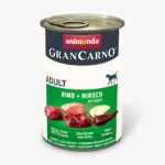 Влажный корм Animonda Gran Carno Adult Beef + Deer with Apple с говядиной, олениной и яблоком для собак