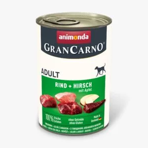 Вологий корм Animonda GranCarno Adult з яловичиною і олениною для собак