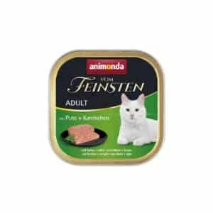 Вологий корм для дорослих котів Animonda Vom Feinsten Adult з індичкою і кроликом, 100 г