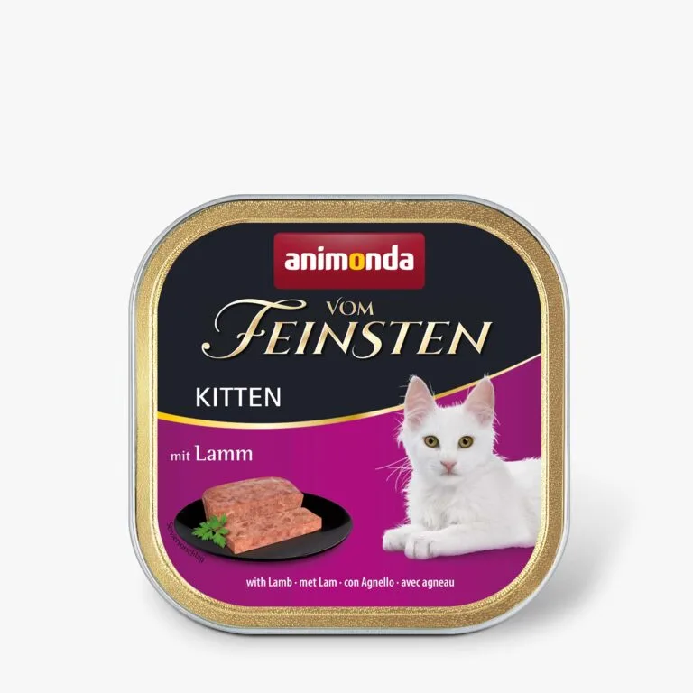 Вологий корм Animonda Vom Feinsten Kitten з ягням для кошенят, 100 г