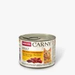 Вологий корм для котів Animonda Carny Adult з яловичиною, куркою та качиними серцями