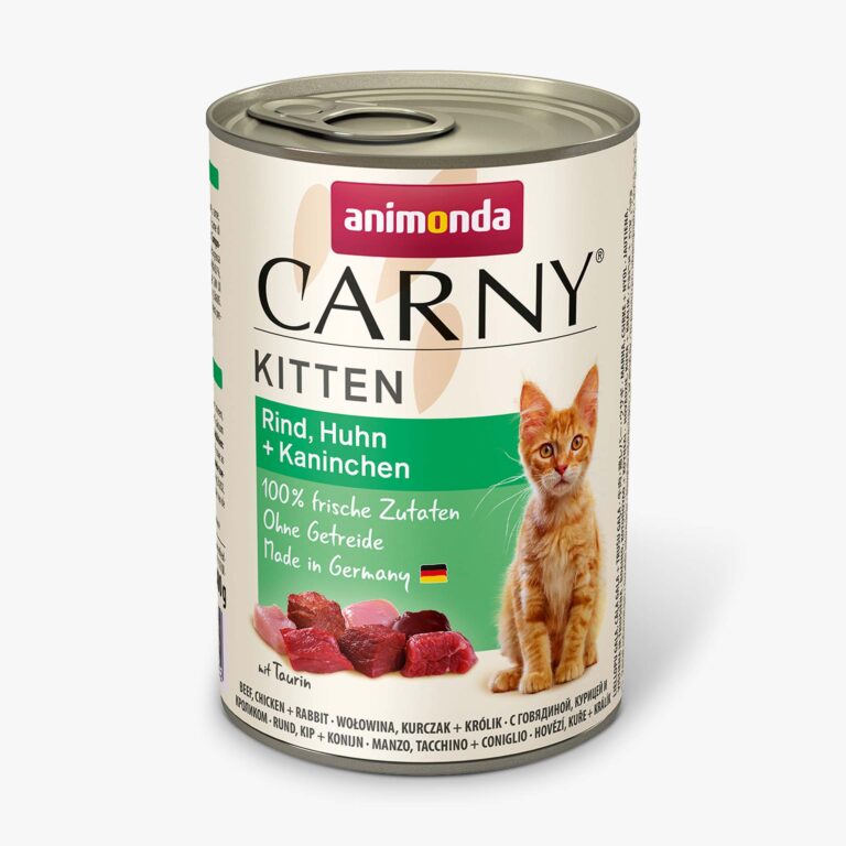Вологий корм для кошенят Animonda Carny Kitten з яловичиною, куркою та кроликом