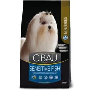 Сухий корм для дорослих собак малих порід Farmina Cibau Sensitive Adult Mini з рибою, 2.5 кг
