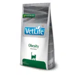 Сухий лікувальний корм для кішок Farmina Vet Life Obesity для зниження зайвої ваги