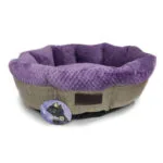Лежак AnimAll Mary S Lavander для котів та собак, 50x50x15 см