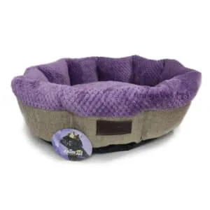 Лежак AnimAll Mary S Lavander для котів та собак, 50x50x15 см