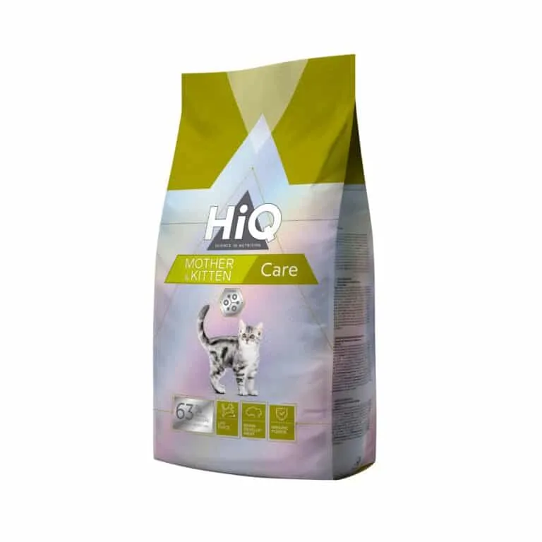 Сухий корм HiQ Kitten and Mother Care для кошенят і годуючих котів